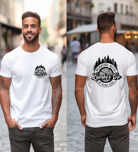 Morning Wood Lumber Co. (Front and Back design)