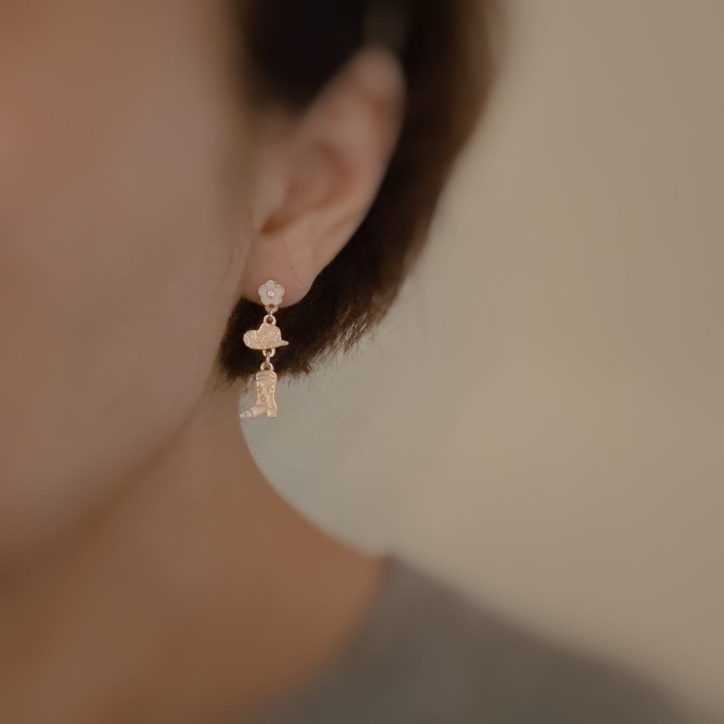 Yee-haw Boot Dangle Earrings